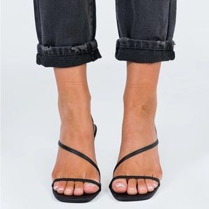 Billini Montague kitten black heels